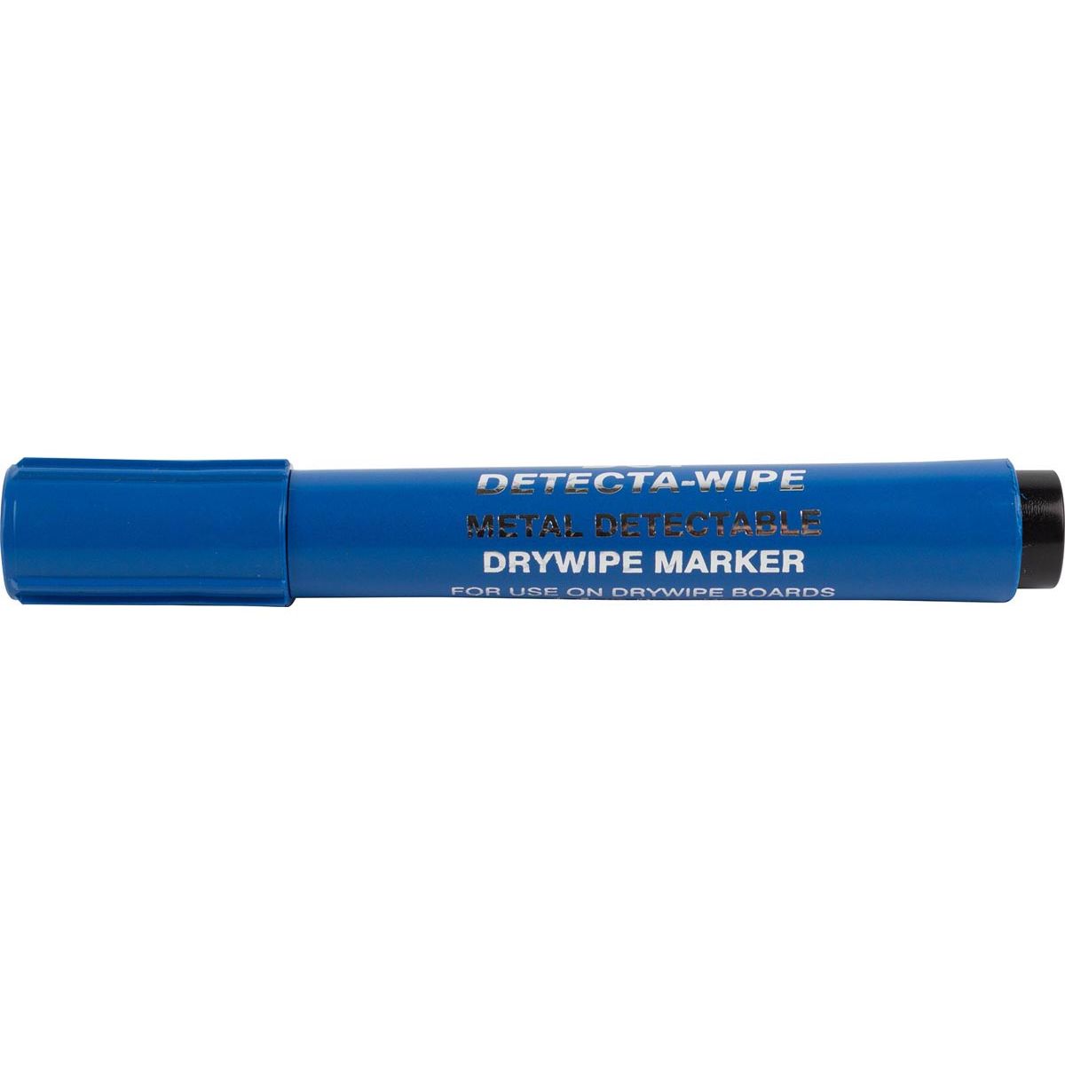 BST -   detecteerbare whiteboardmarker voedingsindustrie zwart doos van 10 stuks