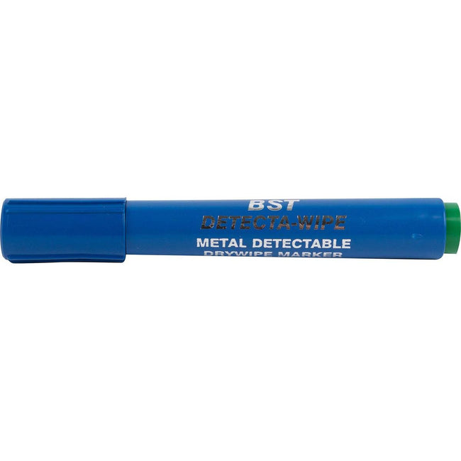 BST -   detecteerbare whiteboardmarker voedingsindustrie groen doos van 10 stuks