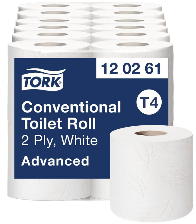 Tork -  Toiletpapier t4 advanced 2laags 493 vel wit
