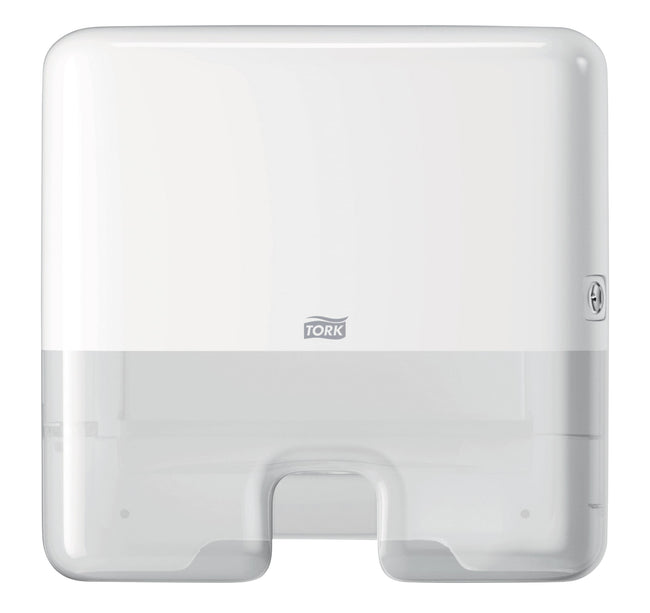 Tork -  Handdoekdispenser h2 elevation klein wit | 150 stuks