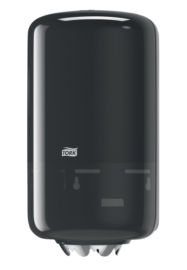 Tork -  Poetspapierdispenser m1 elevation klein zwart | 120 stuks