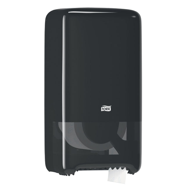 Tork -  Toiletpapierdispenser t6 medium duo zwart