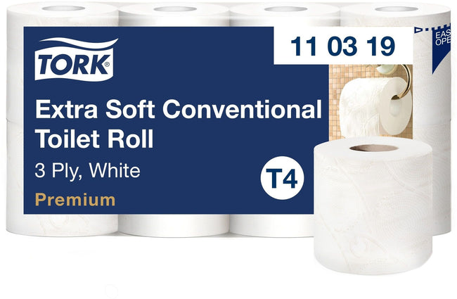 Tork -  Toiletpapier t4 premium 56x155 vel wit 110319