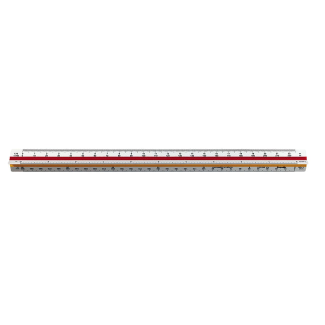 Rotring -  Reductieschaalstok 3kntig architect 30cm