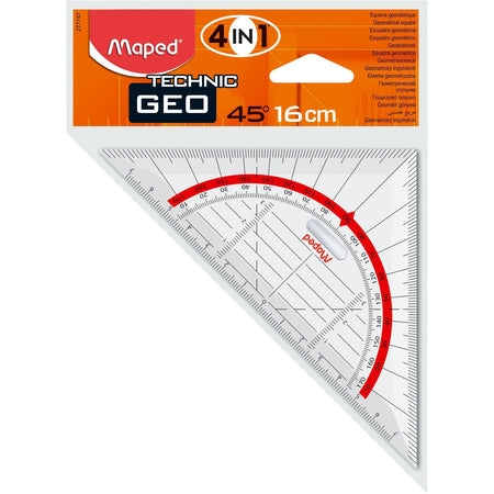 Maped -  Geodriehoek  technic 16cm