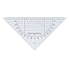 Aristo - Geodriehoek 1550 160mm flexible transparent