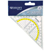 Westcott - Géotriangle 14cm transparent