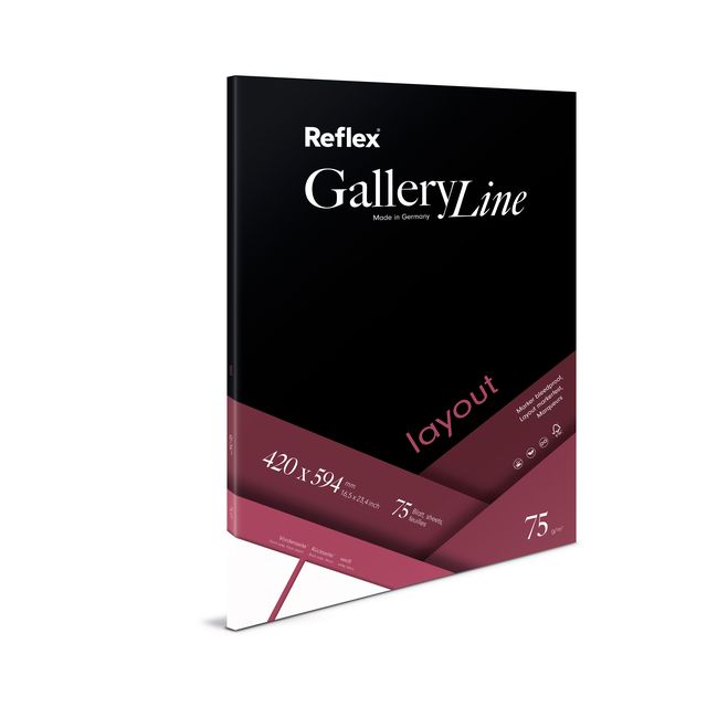 Schoellershammer - Bloc marqueur A2 75gr blanc