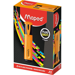 Maped - surligneur Fluo'Peps Classic orange