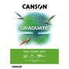Canson -  Tekenpapier  graduate 160gr a4 helderwit | 5 stuks