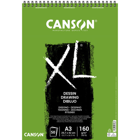 Canson -  Tekenpapier  xl drawing 50vel 160gr a3 wit