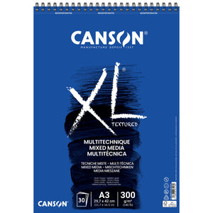 Canson -  Mixed mediapapier  xl textured 300gr a3 wit