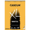 Canson - Papier Bristol XL Bristol 50 feuilles 180gr A3 extra blanc | 5 pièces