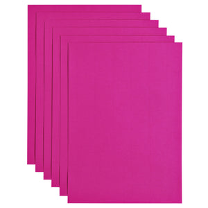 Papicolor - Papier à copier A4 200gr 6 feuilles rose vif