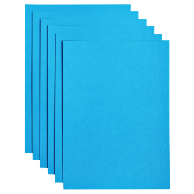 Papicolor - Papier copie A4 200gr 6 feuilles bleu ciel