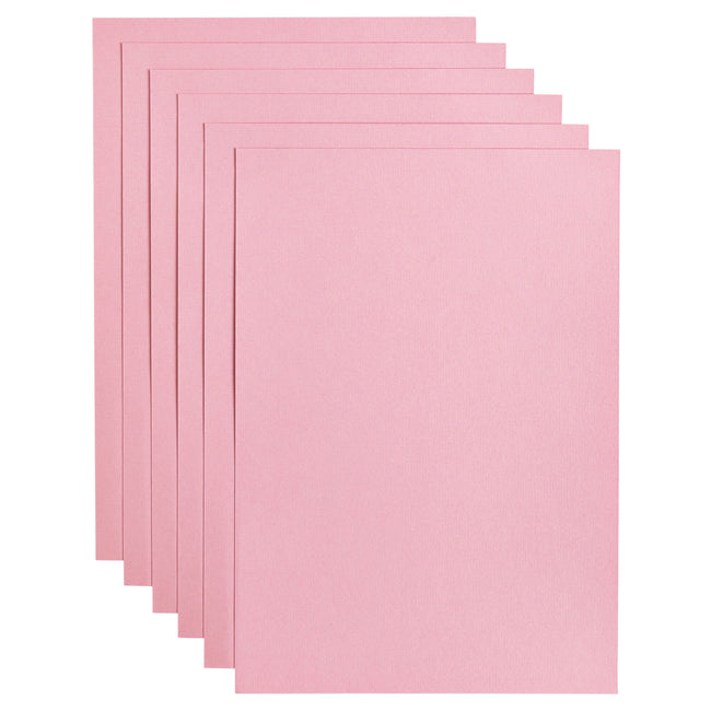 Papicolor - Papier à copier A4 200gr 6 feuilles rose bébé