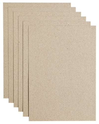 Papicolor - Kopierpapier A4 220gr 6 Blatt kraftgrau