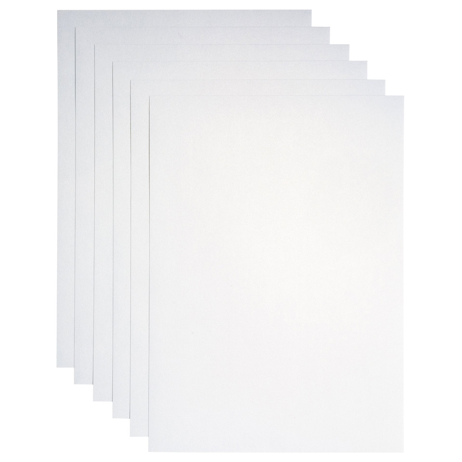 Papicolor - Papier à copier A4 120gr 6 feuilles blanc nacré métallisé
