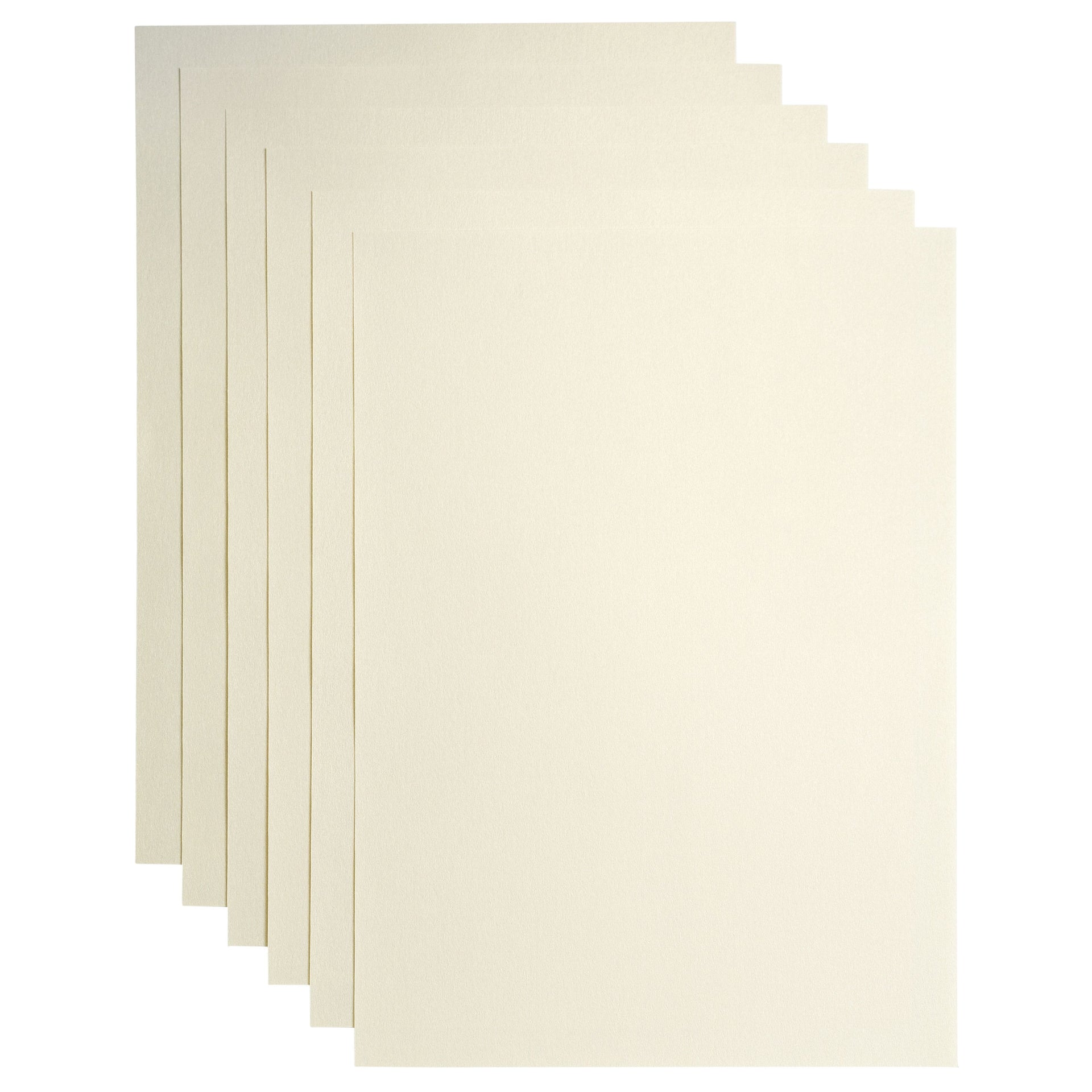 Papicolor - Papier à copier A4 120gr 6 feuilles ivoire métallisé