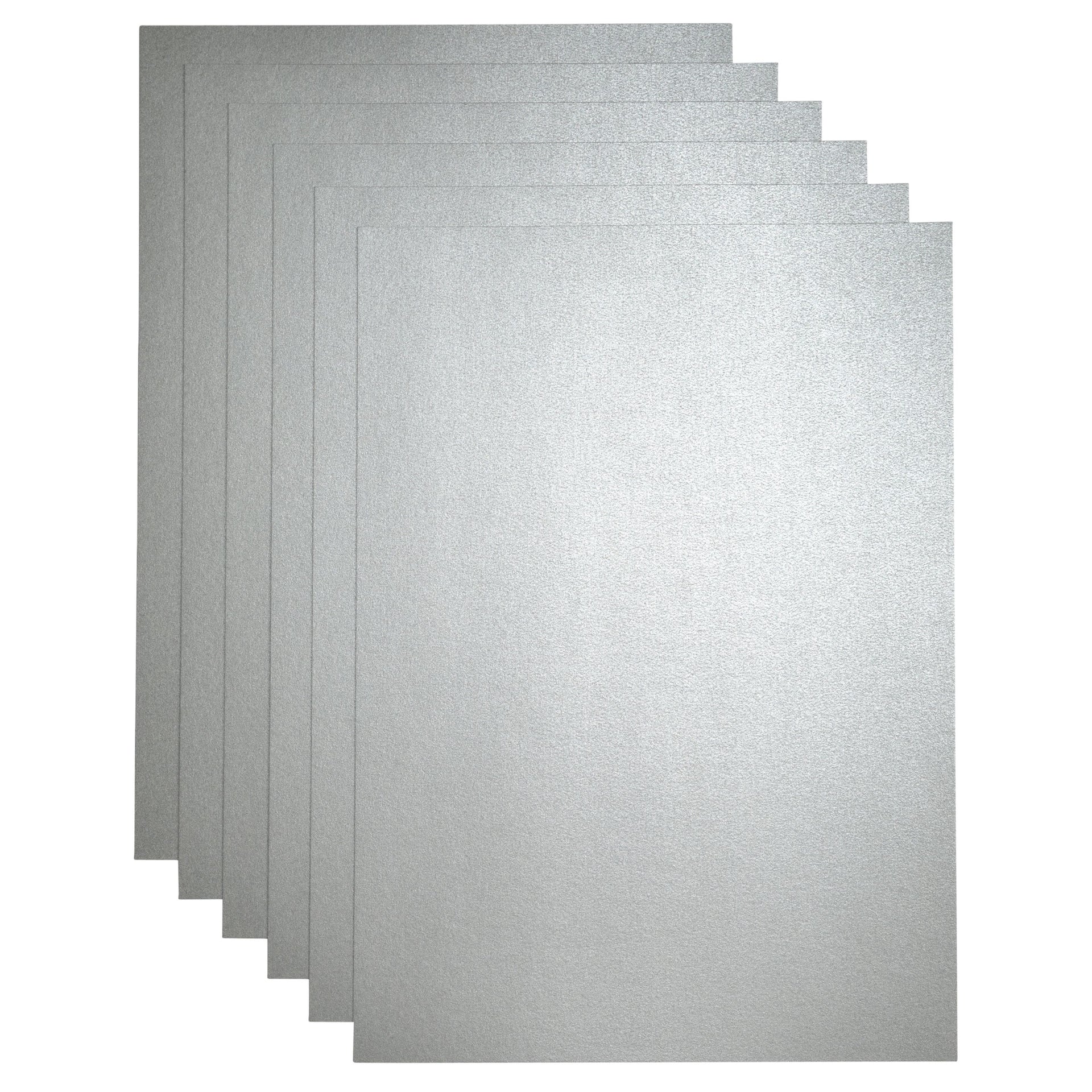 Papicolor - Papier à copier A4 120gr 6 feuilles argent métallisé