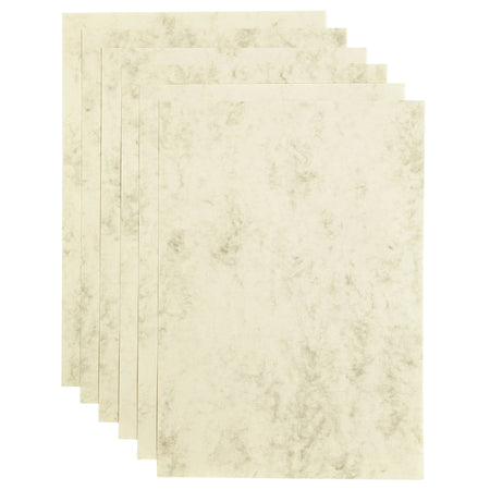 Papicolor - Kopierpapier A4 90gr 12 Blatt Marmor Elfenbein