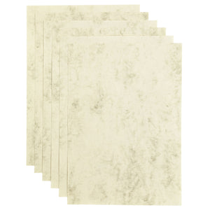 Papicolor - Kopierpapier A4 90gr 12 Blatt Marmor Elfenbein