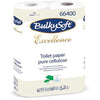 Bulkysoft - Papier toilette Excellence, 4 épaisseurs, 150 feuilles, paquet de 6 rouleaux