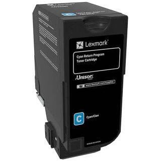 Lexmark - Retour Programme Toner CS72X, 3 000 pages, OEM 74C20C0, Cyan