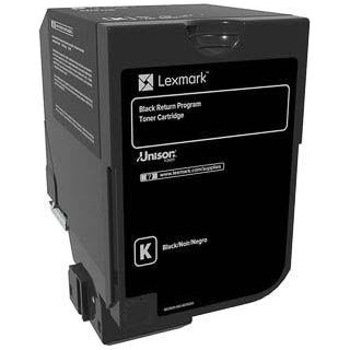 Lexmark - Retour Programme Toner CS72X, 3 000 pages, OEM 74C20K0, noir