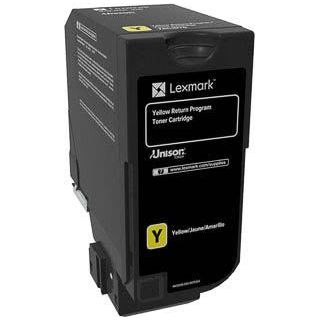 Lexmark - Retour Programme Toner CS72X, 3 000 pages, OEM 74C20Y0, GEEL