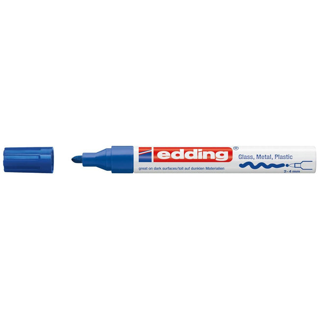 Edding - Glanslakmarker E -750 Cr Blue