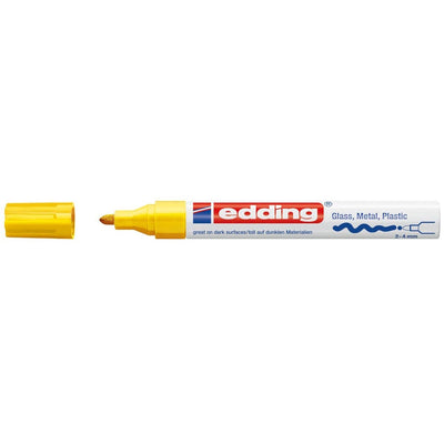 Edding - marqueur peinture brillante e-750 CR jaune