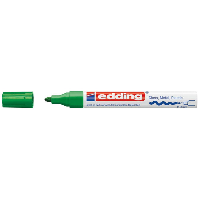 Edding - Glanslakmarker E -750 Cr Groen