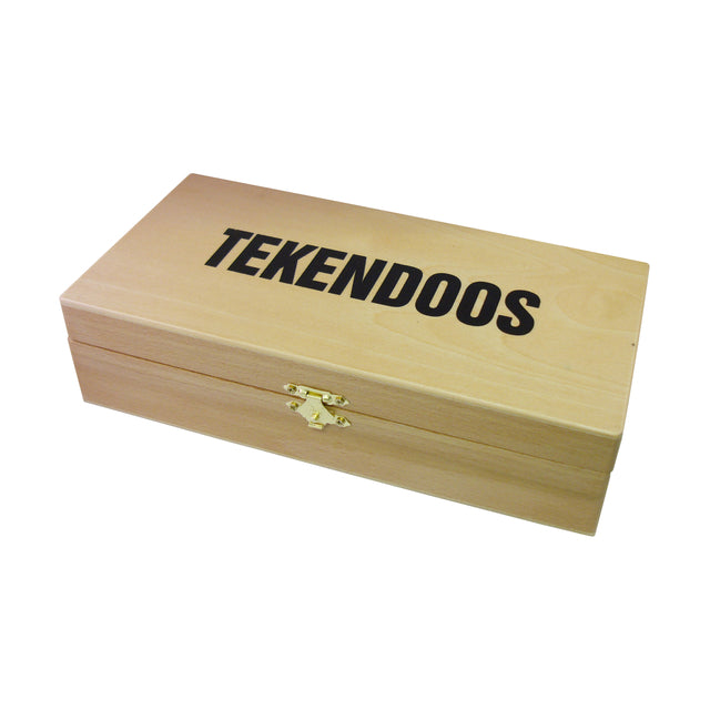 Office -  Tekendoos 27x15x8cm 3 vakken beukenhout