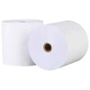 Sans marque - Papier rouleau thermo, 48 g, 57 mm x 9 m, trou central 12 mm, boîte de 50 rouleaux