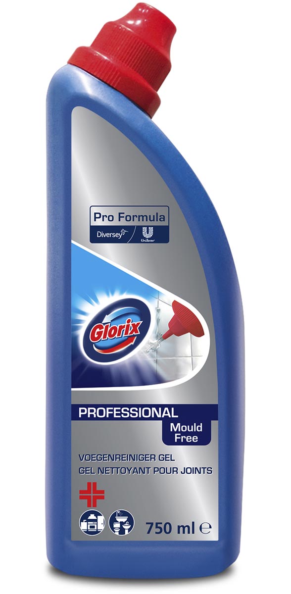 GLORIX - Pro Formula Sever Cleaner Gel, 750 ml Bouteille