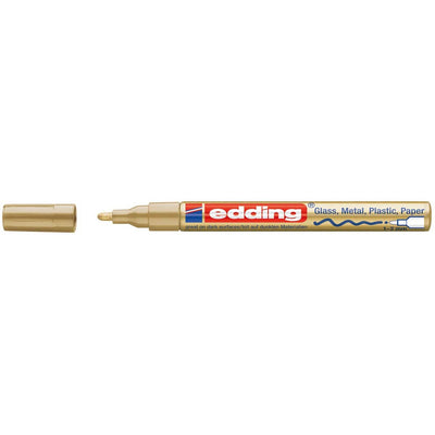Edding -  glanslakmarker e-751 CR goud