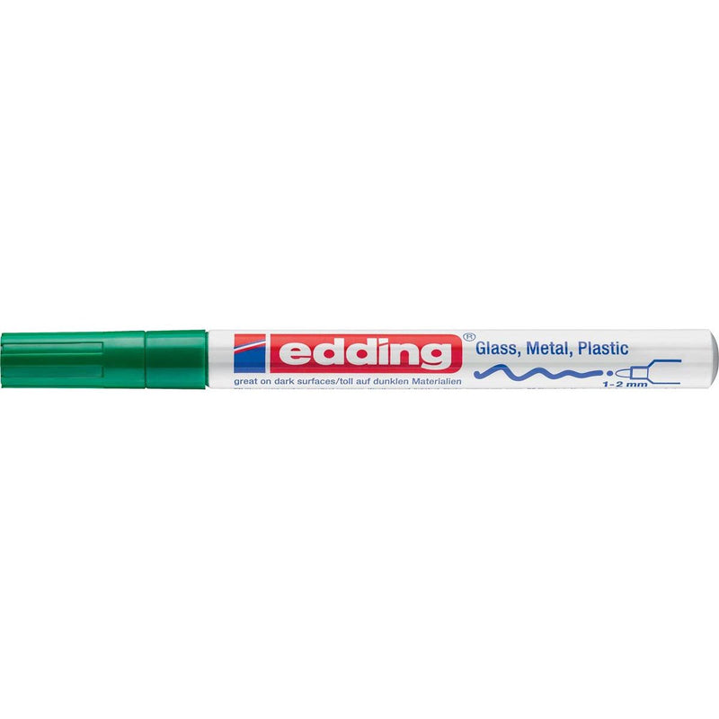 Edding - marqueur peinture brillante e-751, vert