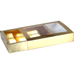 Klika - Schokoladenbriefbox | Gk1 | Karton + Haustier | 129x89x24mm | Sinterklaas | Gold | 50 Stück