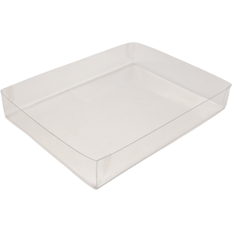 Klika -  Deksel | chocoladeletterdoos GK7 | PET | rechthoekig | 200x145x19mm | transparant | 100 stuks