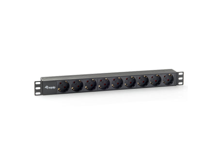 EQUIP -   333282 energiedistributie 9 AC-uitgang(en) 1U Zwart