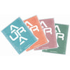 Aurora -  cursusblok, ft 16,5 x 21 cm, 75 vel, 2-gaatsperforatie, geruit 10 mm