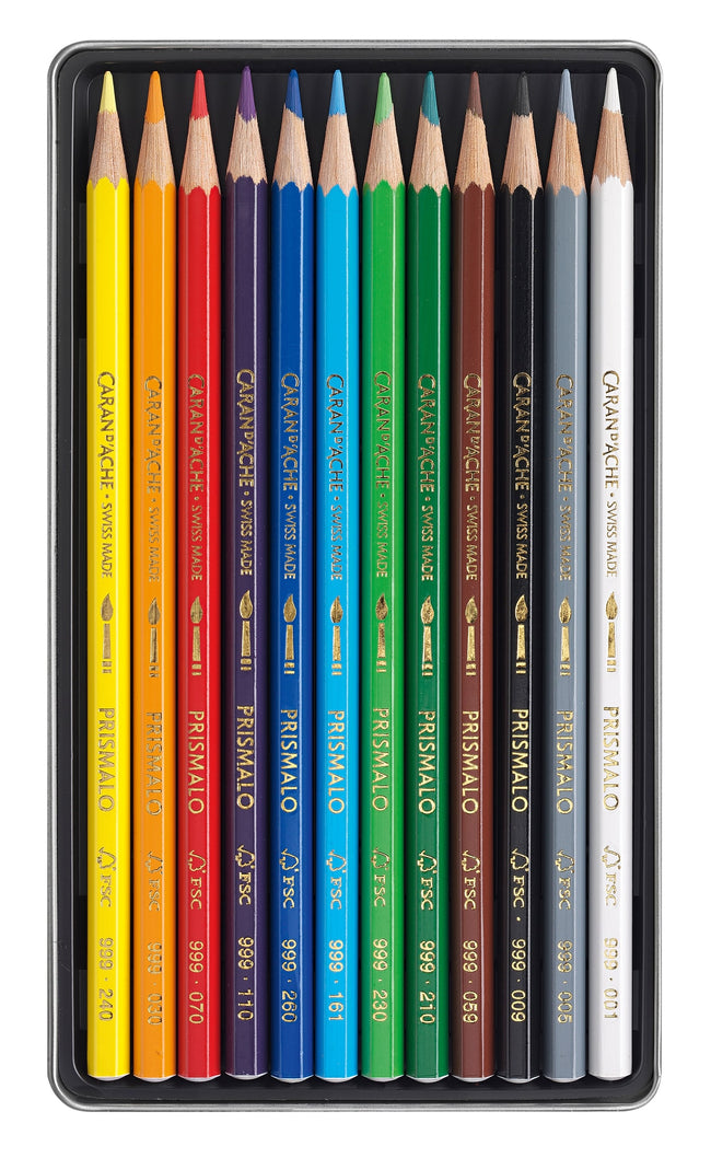 Caran d'ache -  Kleurpotlood caran d ache lo 12st ass
