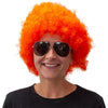 DBV -  Oranje pruik, met krullen