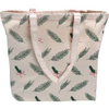 Klika -  Shopper | Kerstmis | Canvas | Kersttakjes en strikjes | 45x 15x36cm | 50 stuks