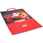 Klika - Tas | Santa Claus | Papier flacher Griff 32x 17x45cm | Tragetasche | 50 Stück