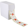 Klika - Étiquette | Étiquette cadeau | papier | Pour.. | ∅40mm | rouge/jaune/blanc | rouleau de 500 pièces