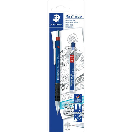 Staedtler - Porte-mine micro 0,5mm + mines extra fines