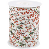 Klika - Ruban | 10mm | 250m | Baies des neiges | PP | blanc/vert/rouge