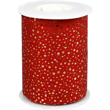 Klika - Ruban | 10mm | 250m | Sotchi | PP | rouge/or